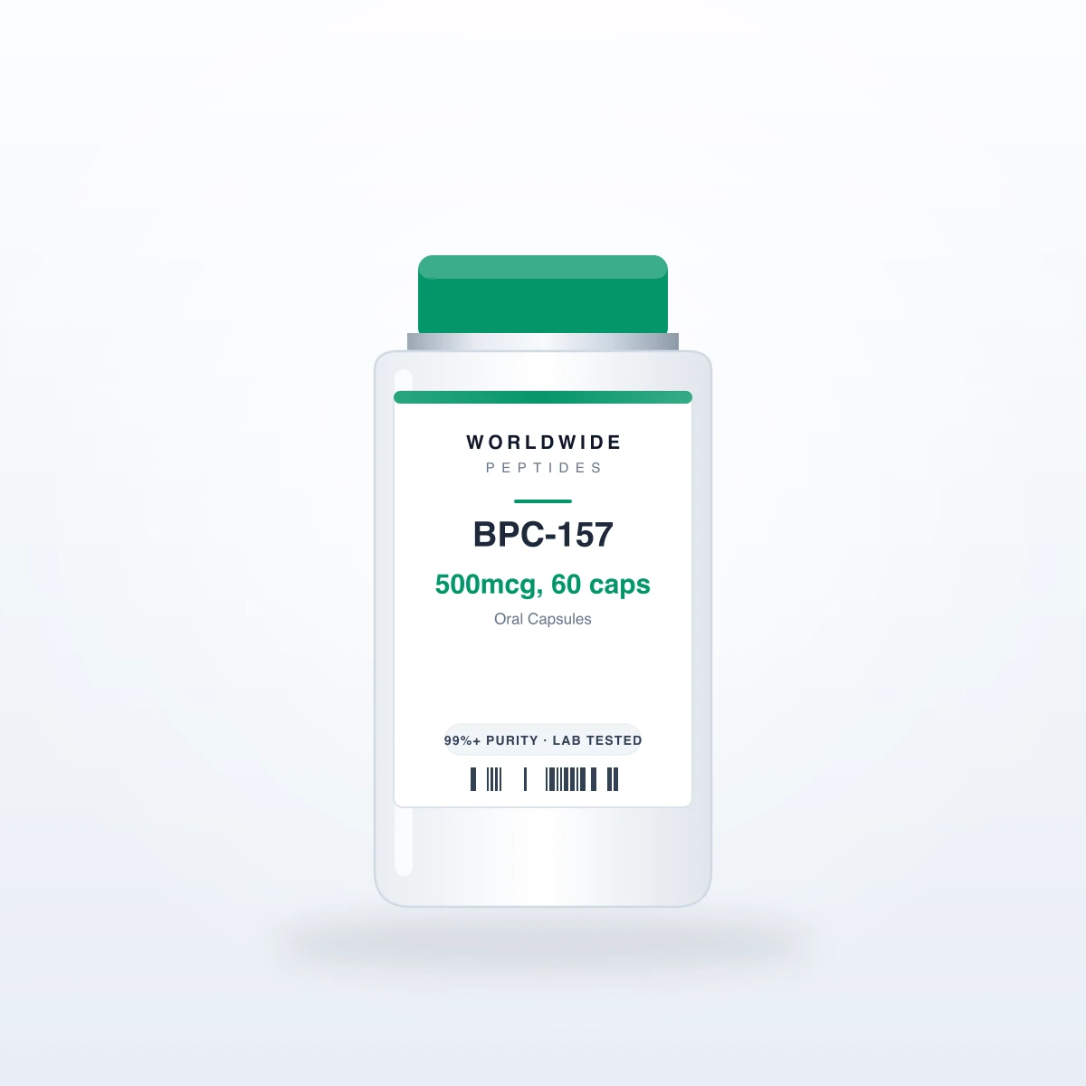BPC-157 500mcg Capsules 500mcg, 60 caps