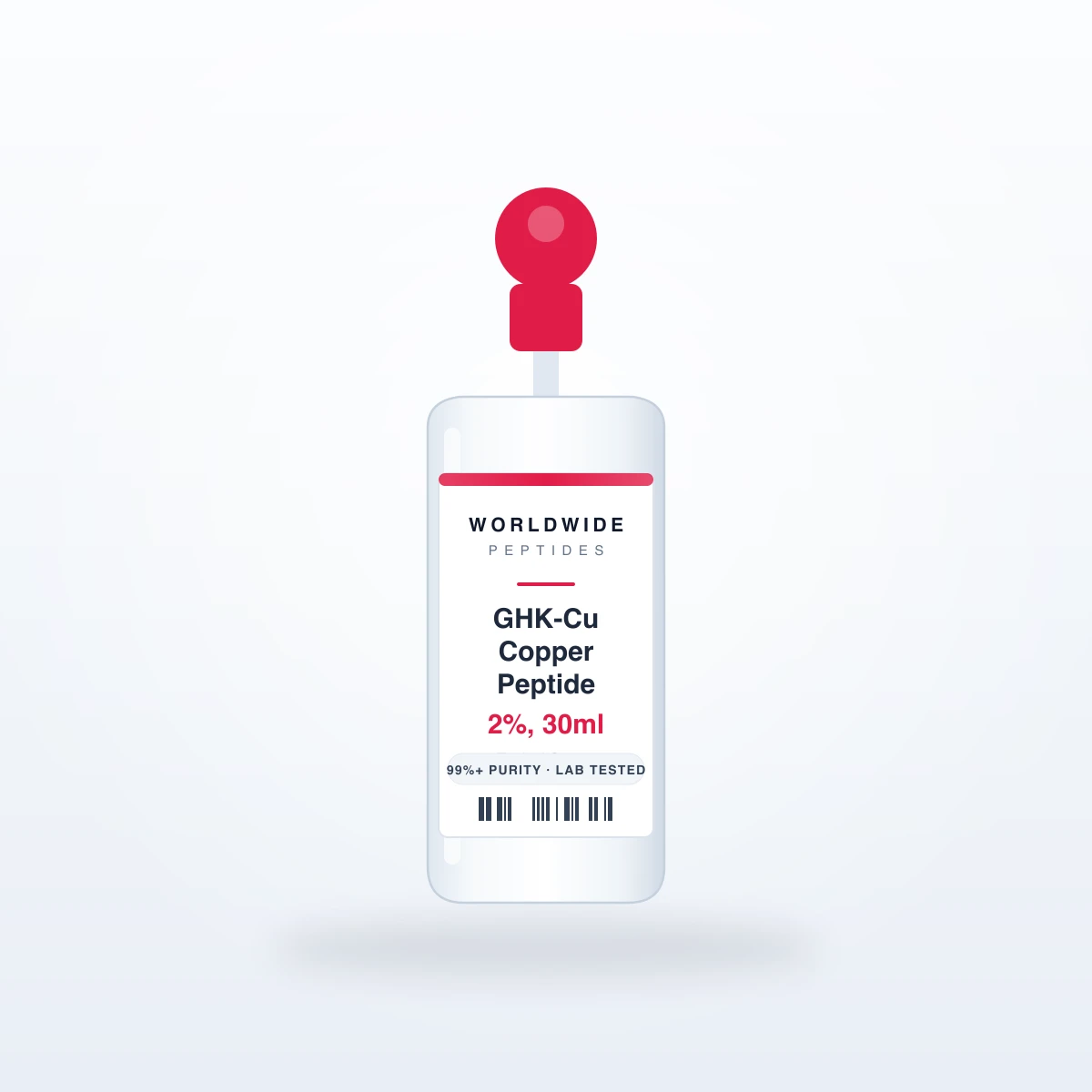 GHK-Cu Copper Peptide Face Serum 2% 2%, 30ml