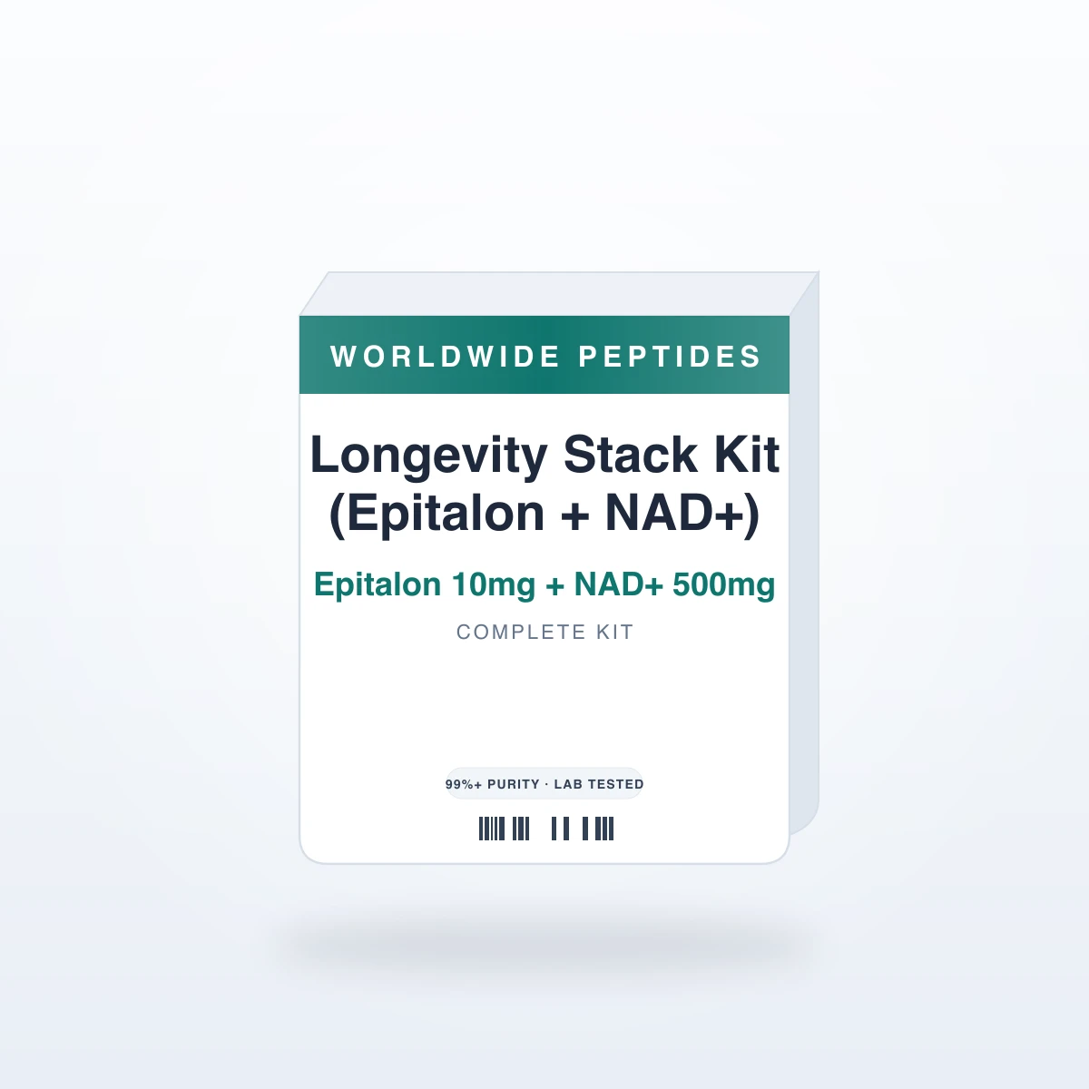 Longevity Stack Kit (Epitalon + NAD+) Epitalon 10mg + NAD+ 500mg