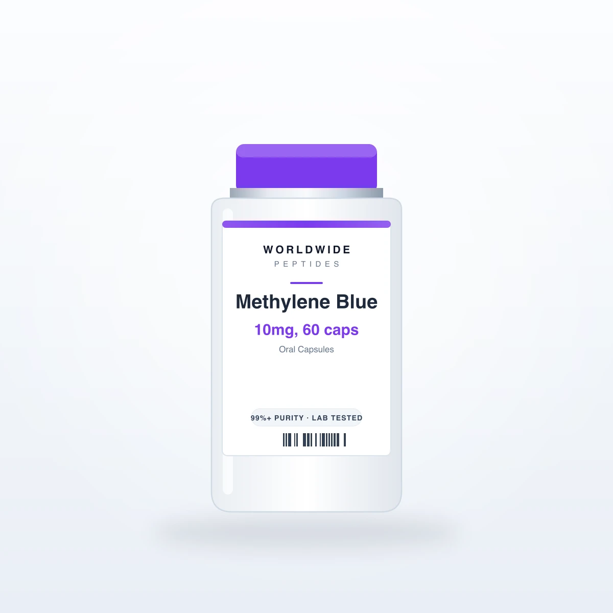 Methylene Blue 10mg Capsules 10mg, 60 caps
