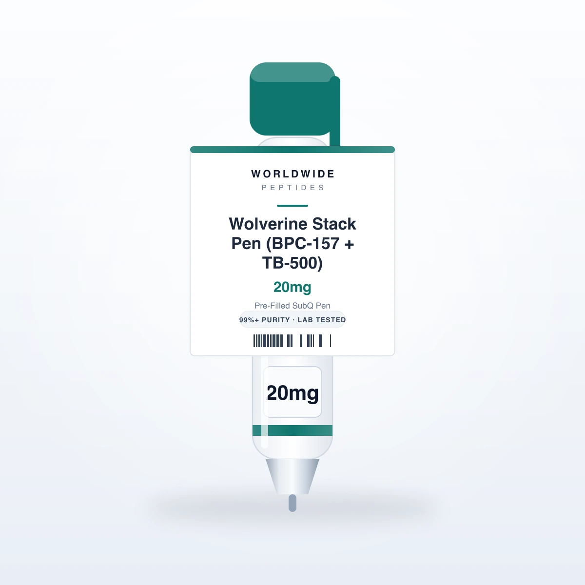Wolverine Stack Pen (BPC-157 + TB-500) 20mg